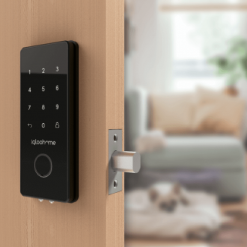 Электронный врезной умный замок igloohome Deadbolt 2S Metal Grey